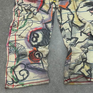 Ensemble de survêtement homme grande taille personnalisé avec logo, imprimé sérigraphié, deux pièces, pantalon évasé et veste à capuche, streetwear d'hiver - Product Image 5