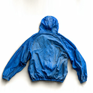 Sudadera con capucha cortavientos impermeable para hombre y mujer, con media cremallera, 100% nailon, para senderismo - Product Image 4