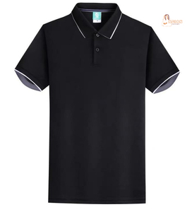 Nouvelle Chemise Décontractée à Manches Courtes et Boutons pour Homme – Tissu Jersey Uni, Doux, Respirant, Séchage Rapide, Style Sportif et Personnalisable - Product Image 1