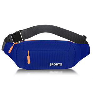 PLAYER'S POINT <b>Black</b> 600D Polyester Unisex Durable Box Shape Waist <b>Bag</b> 16x32x10cm Multi-Pocket Fanny Pack Adjustable <b>Strap</b> for - Product Image 2