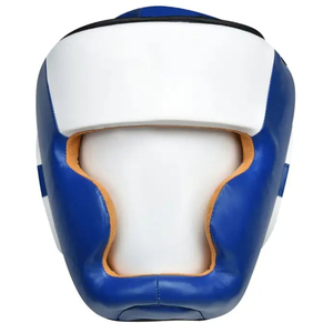 Casque de boxe en cuir personnalisé professionnel, design unique, différentes couleurs, protection respirante pour la salle de sport et le kickboxing - Product Image 4