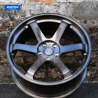 Pour TESLA-S DEAN DP159 6061 Jantes forgées multi-rayons 19/20/21/22" 5x112/114.3/120 Noir brossé Nouvelles jantes personnalisées