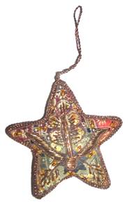 Adorno Navideño Cuadrado Sólido Hecho a Mano de Alta Demanda, Set Colgante Dorado con Purpurina para Decoración del Hogar, Disponible a Buen Precio - Product Image 3