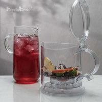 Infuseur à thé par gravité HandyBrew 1000 ml sans BPA en Tritan pour thé en vrac, fabricant OEM ODM de Taïwan
