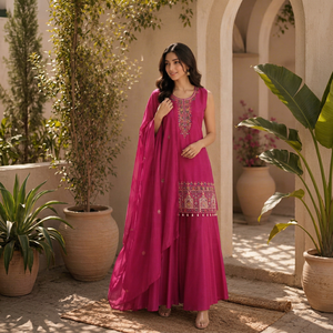 Kurti para Mujer de Alta Demanda para Bodas y Festividades, Disponible a Precio de Mayoreo de Proveedor Indio - Product Image 1