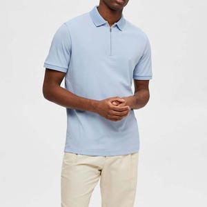 Chemises d'hiver décontractées pour hommes à demi-zip, imprimées et brodées, 100 % coton, personnalisables avec logo sur mesure, vente en gros - Product Image 1