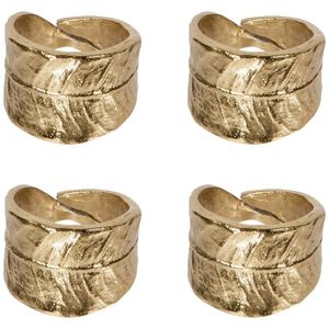 Anillos para Servilletas de Aluminio Hechos a Mano con Superficie Pulida Lisa para una Presentación Premium en la Mesa de Comedor - Product Image 6