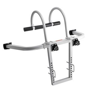 Stabilizzatore per scala 2-in-1 con gancio distanziatore per scala da tetto, accessori per parti di ponteggio a estensione orizzontale e verticale - Product Image 1