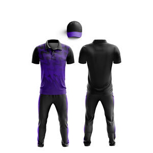 Camiseta y Pantalones de Cricket Sublimados de Secado Rápido |   Uniforme Completo de Cricket para Hombres, Mujeres y Jóvenes, Camiseta Polo y Pantalones - Product Image 3