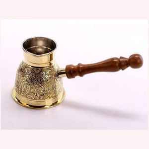 Cafetera Turca Hecha a Mano, Dallah Ibrik de Cobre, Cafetera Árabe para Espresso, Cafetera Tradicional para Cocina, Regalo - Product Image 3