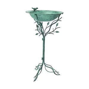 Tapa Ecológica Hecha a Mano de Aluminio para Baño de Pájaros, Diseño Moderno para Jardines, Proporciona Fácil Acceso a Agua Limpia Diariamente - Product Image 3