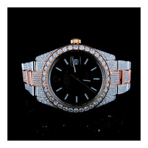 Reloj de Diamante de Moissanita Bicolor - Product Image 1