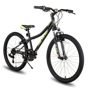 Bicicleta Infantil JOYKIE HILAND 24 Polegadas em Aço Hi-Ten 90% SKD Freio V Duplo 7 Velocidades Câmbio Traseiro Pedais com Rolamento de Esferas - Product Image 1