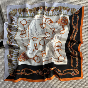 Tela de Satén Suave para Bufandas con Impresión Personalizada, para Promoción de Negocios, Eventos y Marketing, Marca Europea Israel Island, OEM ODM - Product Image 1