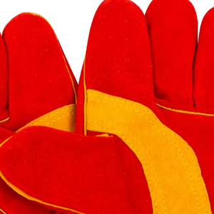 New High Quality Wholesale Garden <b>Driver</b> <b>Gloves</b> Custom Logo Safety Leather Outdoor Work Winter <b>Gloves</b> - Product Image 3