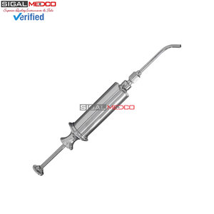 Jeringa de Irrigación Dental de 8.25 Pulgadas con Punta Curva, Instrumento Quirúrgico de Acero Inoxidable, Jeringa de Limpieza Dental de Precisión Reutilizable - Product Image 4