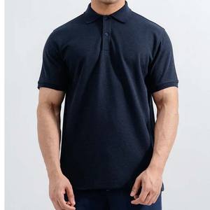 Camisetas Polo Casuales para Hombre, Nuevo Diseño en Venta, Logotipo Personalizado, Color Sólido, Transpirables - Product Image 1