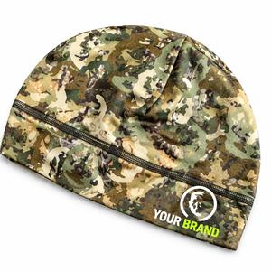 Gorro de Lana Negro con Logotipo Personalizado al por Mayor, Unisex, Ajustable, Elástico, Transpirable, para Viajes al Aire Libre, para las Cuatro Estaciones, de Poliéster - Product Image 6