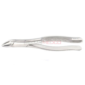 Manual German Stainless Steel Extracting Forceps 101 for Upper Lower Bicuspids Deciduous Teeth Universal Dental Extraction - Product Image 2