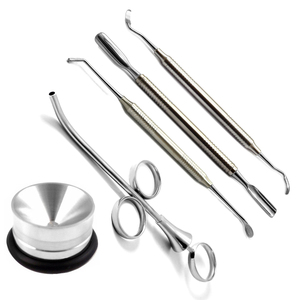 Jeringa para injerto óseo dental, Recolector de hueso, Cuchara para hueso, Raspador de injertos, Kit de implantes - Product Image 1