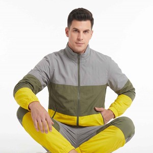 Winter Plus Size Fleece Lining Windbreaker <b>Jacket</b> Track Suit Set Men Women 100% Nylon Breathable Water Resistant High - Product Image 3