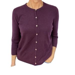 เสื้อคาร์ดิแกนไหมพรมแองโกร่าปักลายถักมือ ราคาส่ง สำหรับผู้หญิงไซส์ใหญ่ แขนยาว แต่งลูกไม้ ติดกระดุม คอปก เหมาะสำหรับฤดูหนาว - Product Image 2