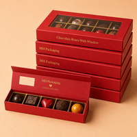 Boîtes à chocolat en carton magnétique de luxe en gros, impression UV personnalisée avec logo, encre à base de soja écologique, boîtes cadeaux pour bonbons