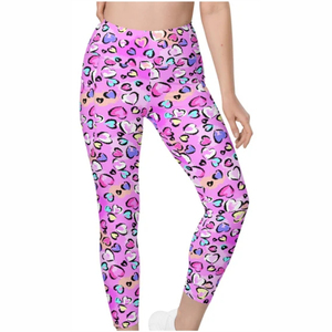 Women's High Waist Workout Yoga Leggings Push-up Sublimation Sports <b>Tights</b> with Seamless Solid <b>Pattern</b> Compression Leggings - Product Image 3