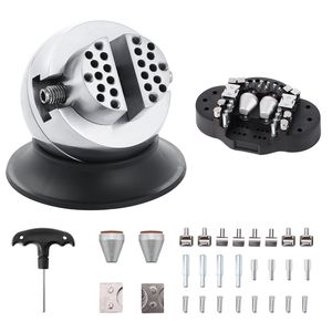 Morsa a sfera da 3 pollici con rotazione a 360 gradi, strumento per incisione e incastonatura, 30 accessori per morsa da incisione per gioielli - Product Image 1