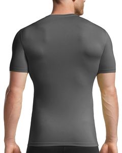 เสื้อยืดวิ่งผู้ชายสำหรับฤดูใบไม้ร่วง ทรงปกติ น้ำหนักเบา เป็นมิตรกับสิ่งแวดล้อม ระบายอากาศได้ดี แห้งเร็ว ป้องกันรังสียูวี - Product Image 4