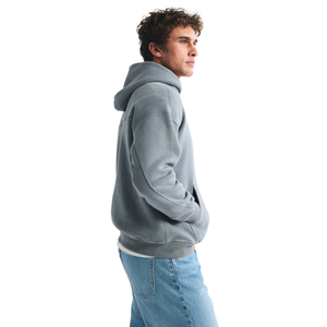 Custom Men's <b>Grey</b> Quarter Zip <b>Sweatshirt</b> Premium Streetwear Pullovers OEM Private Label Clothing Manufacturer Wholesale Supplier - Product Image 2