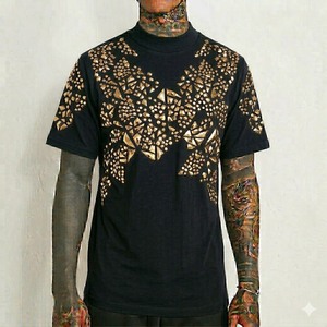 เสื้อยืดผู้ชายลำลอง แขนสั้น คอกลม ทรงหลวม เนื้อผ้านุ่ม แห้งเร็ว ระบายอากาศดี เหมาะสำหรับกิจกรรมกลางแจ้ง รับสั่งทำตามแบบ - Product Image 1