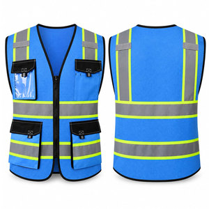 Gilet de sécurité non réfléchissant, style économique basique, couleur fluorescente, polyester respirant, uniformes de travail bon marché pour les projets de construction - Product Image 1