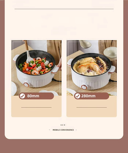 หม้อไฟฟ้าทรงกลม 1.5 ลิตร สแตนเลส ควบคุมอุณหภูมิด้วยระบบกลไก ควบคุมผ่านแอปพลิเคชัน เครื่องใช้ไฟฟ้าสำหรับทำอาหารนอกบ้าน - Product Image 6