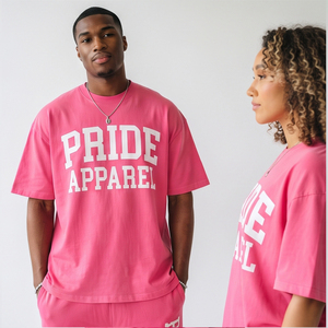 Premium 100% Cotton Polyester <b>T</b> Shirt Tracksuit Oversized Tee Shirt Baggy Trouser Set Summer Street Fashion <b>T</b> Shirt <b>Track</b> Suits - Product Image 3