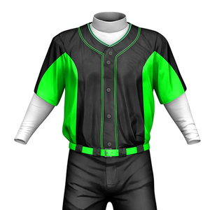 Uniforme de Béisbol Sublimado en Oferta, 100% Poliéster, Secado Rápido, Transpirable, Colores y Logotipo Personalizables, Unisex para Adultos - Product Image 6