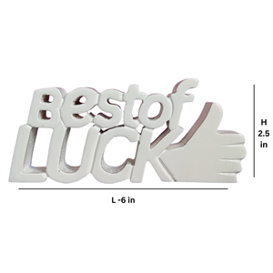 Meilleure vente : Décoration de bureau créative en bois d'ingénierie peint en blanc, pièce maîtresse élégante pour bureau et bureau d'étude - Product Image 6