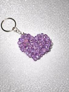 Colorful Classic Embroidery Beaded Eco-Friendly Handmade <b>Keychain</b> Fashion Purse Charm - Product Image 3