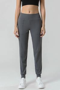 Pantalones Deportivos de Felpa para Mujer, Corte Ajustado, Personalizados al por Mayor, con Logotipo Privado, Etiqueta OEM, para Otoño e Invierno - Product Image 5