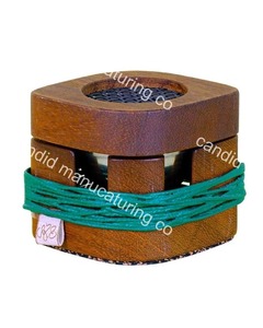Quemador de Incienso de Madera Hecho a Mano, Porta Bakhoor con Cuerda Envolvente, Difusor de Aromaterapia para Decoración del Hogar - Product Image 6