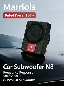 Subwoofer de voiture haute qualité 150W RMS, haut-parleur à bobine simple avec cadre en bois pour Accord Marriola N8, sensibilité 100dB - Product Image 2
