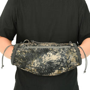 Manchette thermique de chasse en polaire Sherpa et toile avec fermeture éclair, pochette chauffe-mains pour harnais de jumelles, vert, fabriqué par Imra Impex 2026 - Product Image 3