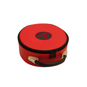 Limited <b>Masonic</b> Royal Arch Crown Cap <b>Case</b> Red Embroidered Triple Tau Durable Construction & Zipper Closure - Product Image 1
