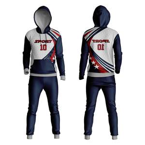 Chándal Deportivo Informal con Capucha para Hombre, de Alta Calidad y Bajo MOQ, Sublimado, con Diseño de Logotipo Personalizado, Ecológico, de Secado Rápido y Transpirable - Product Image 1