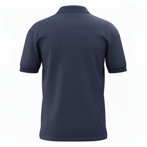 T-shirt décontracté tricoté pour homme en polyester et coton, manches courtes, imprimé intégral, anti-boulochage, logo personnalisé, vente en gros OEM - Product Image 2