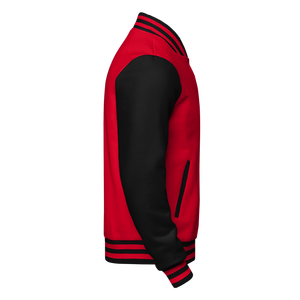 Veste universitaire classique unisexe, veste de baseball Letterman, broderie de patchs personnalisés, vente en gros, usine de vêtements OEM ODM, vestes pour hommes - Product Image 5
