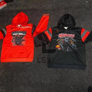 Sudaderas con Capucha Deportivas Casuales de Invierno, Ecológicas, Impresas por Sublimación Personalizadas, 100% Poliéster - Product Image 2