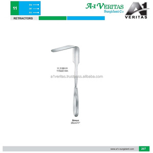 Ensemble d'instruments chirurgicaux réutilisables manuels Simonn Retractor 28 cm A-1 VERITAS, certifié ISO 13485, vente en gros - Product Image 6