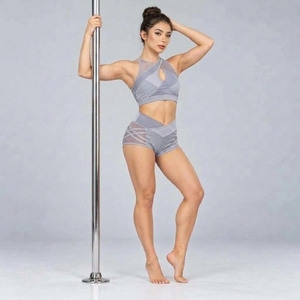 Top de pole dance moderne pour femmes, avec grip adhérent, tissu doux, coupe confortable, mouvements flexibles et durable. - Product Image 2