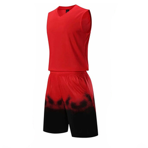 Custom Size Professional Manufacturer's Basketball Uniform 100% Polyester Lightweight Breathable Plus Size Custom Team Name - Product Image 1